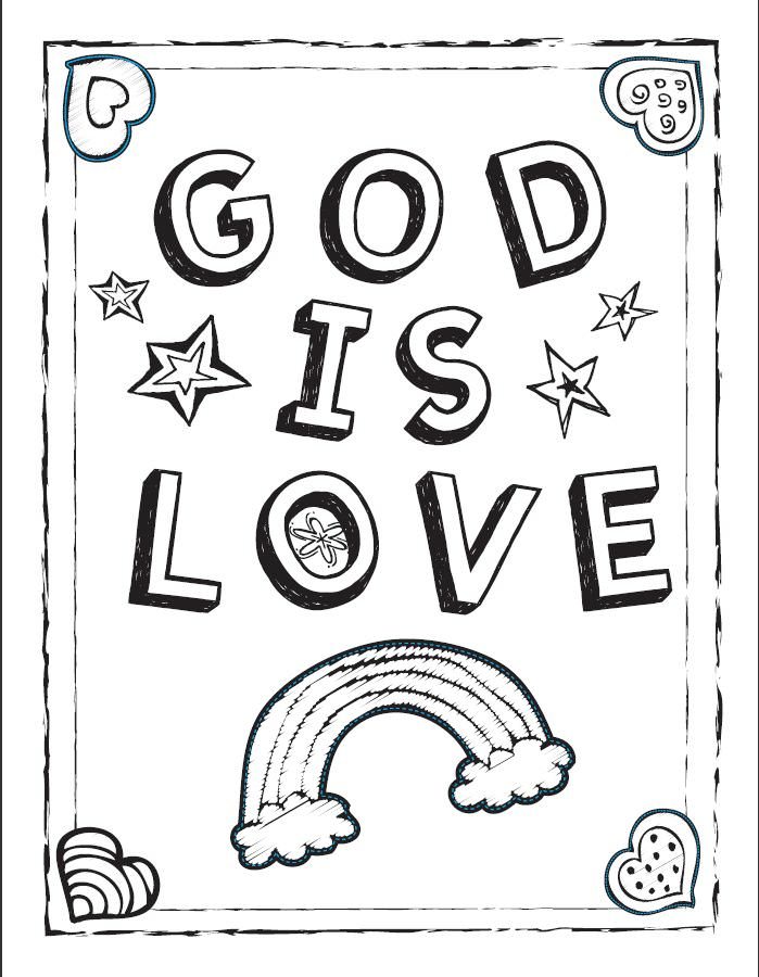 love is coloring pages